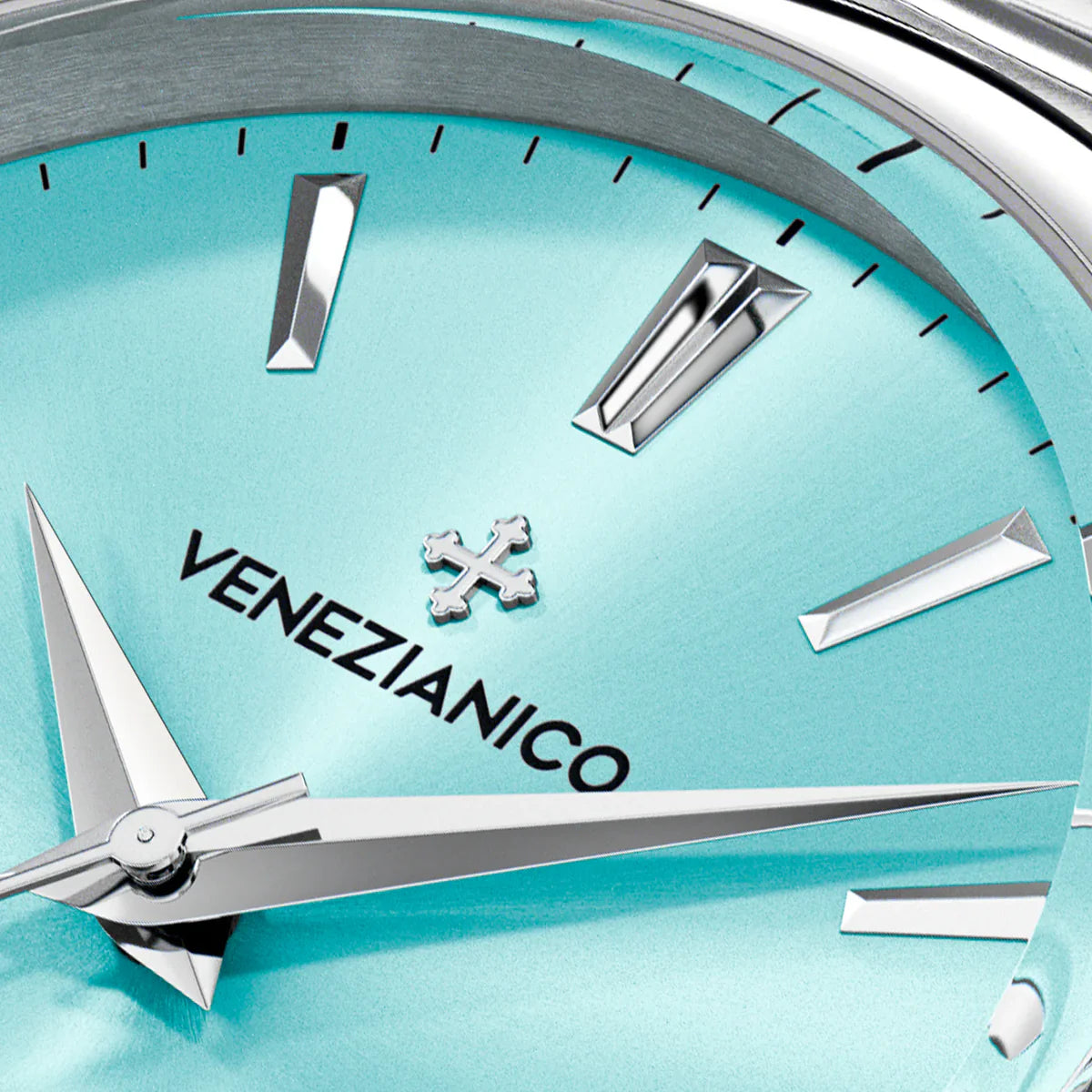 detail dial venezianico redentore light blue tiffany