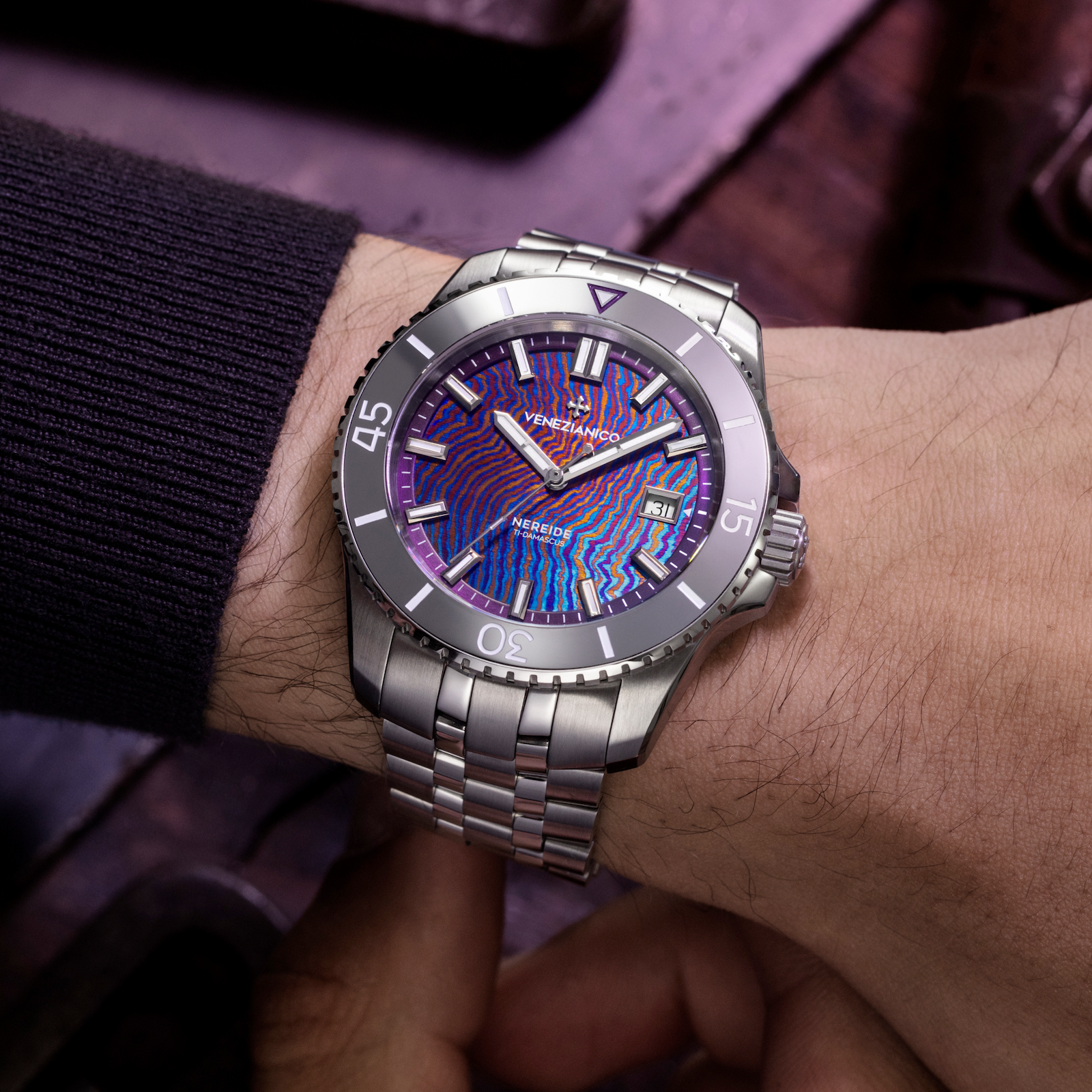 Nereide Ti-Damascus Limited Edition