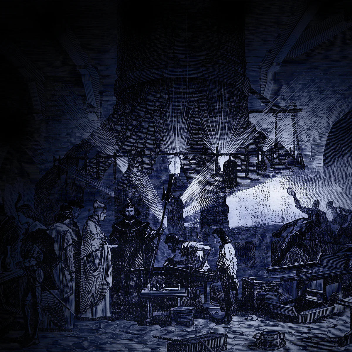 historical drawing of aventurine class makers venice