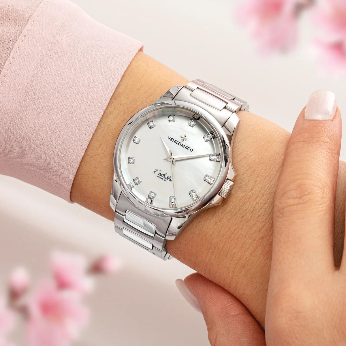 redentore diamonti worn at wrist