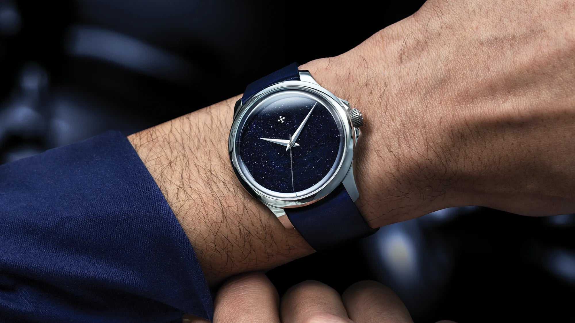 redentore avventurina worn on wrist