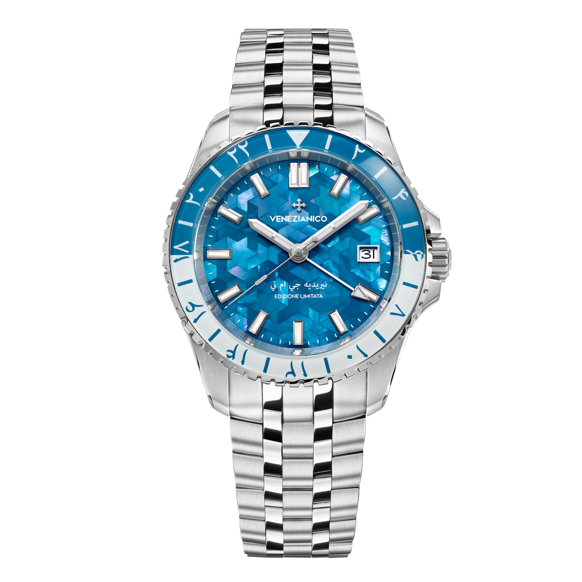 【世界限定199本】SHUNGITE LIMITED EDITION Nereide GMT - Samarcanda Limited Edition | Venezianico