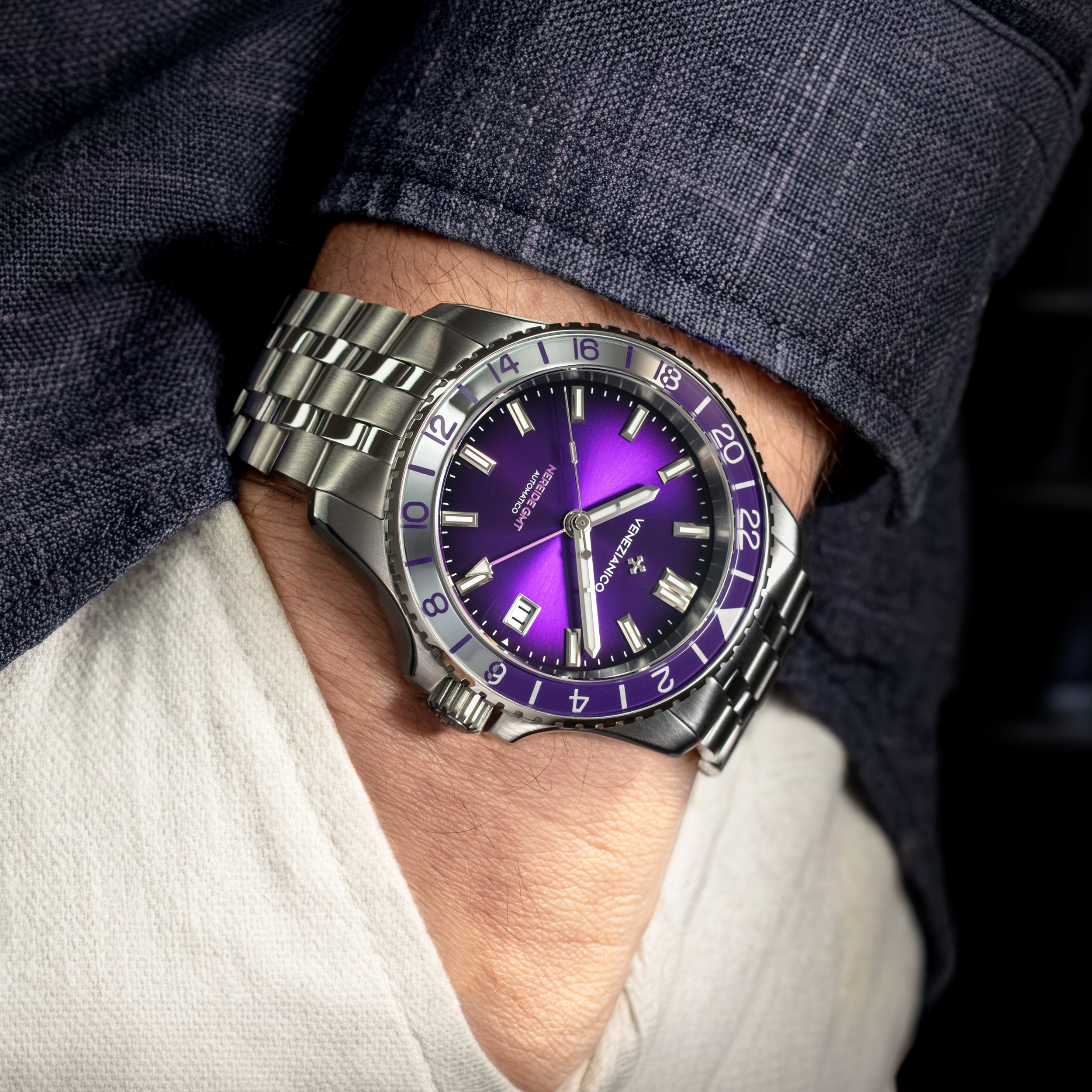 Nereide GMT 39 - 3521512S | Venezianico