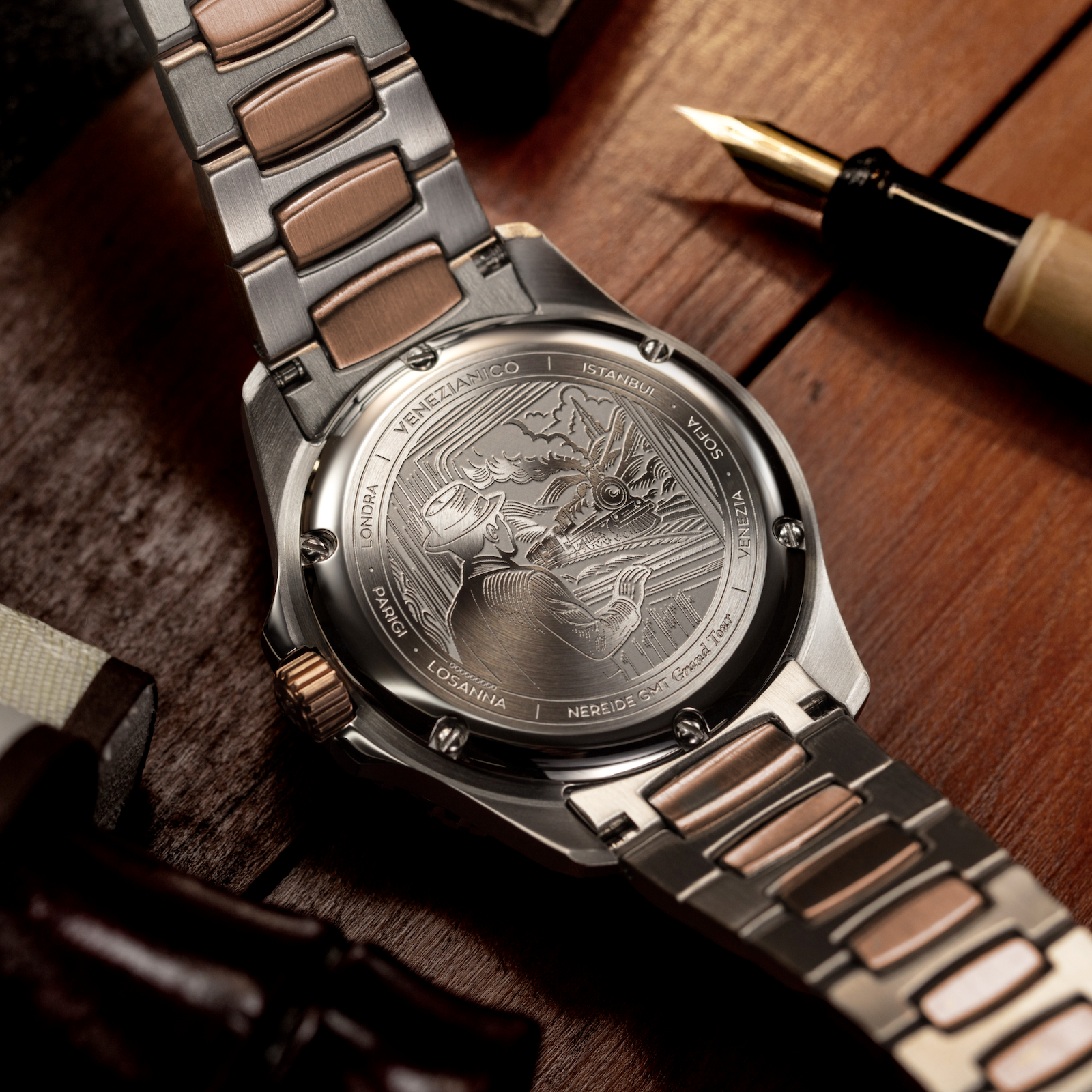 Nereide GMT Grand Tour - 3521510C | Venezianico