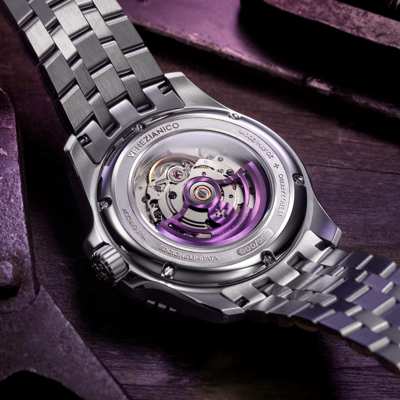 Nereide Ti-Damascus Limited Edition | Venezianico Nereide Ti-Damascus Limited Edition | Venezianico