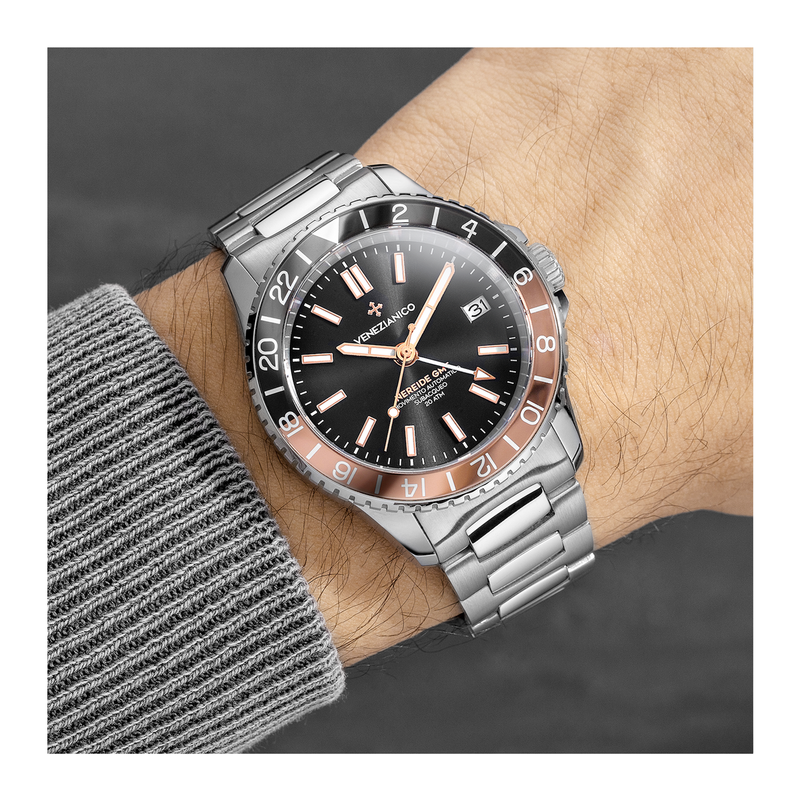 Nereide gmt dive on sale watch